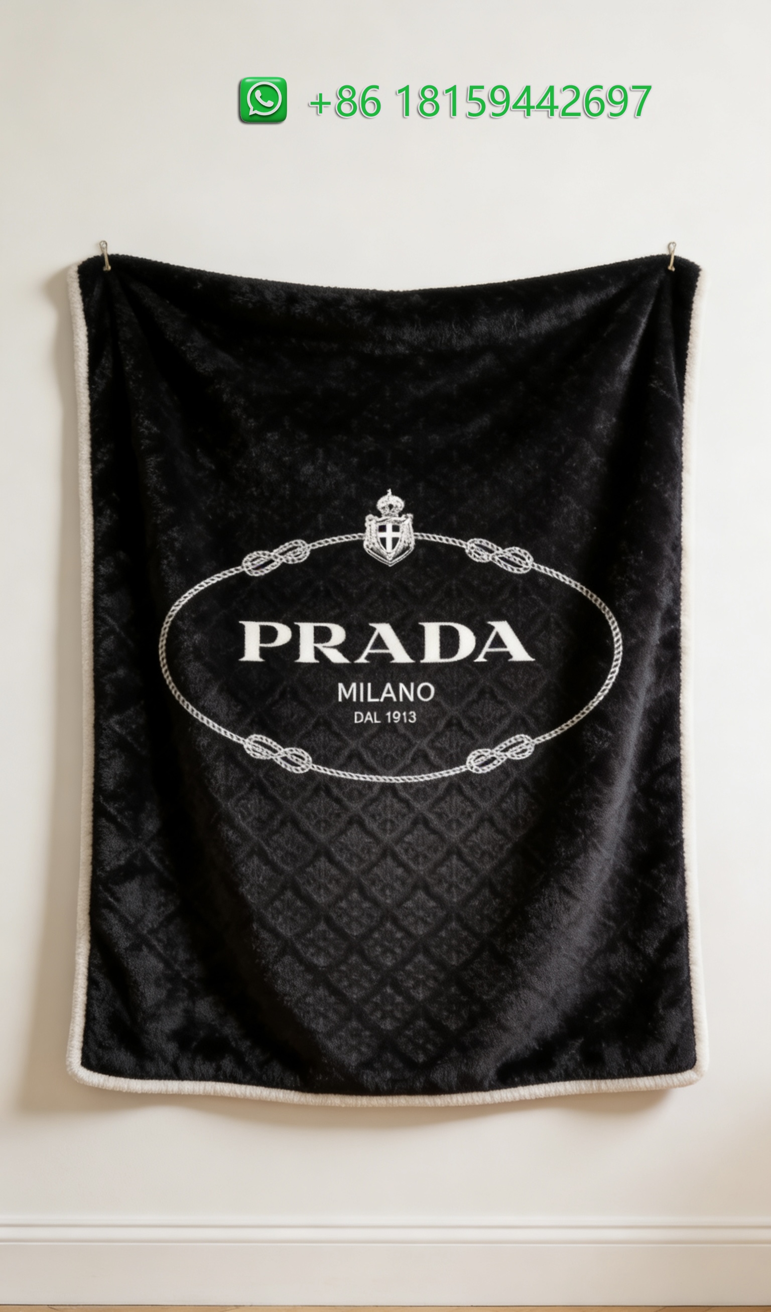 Prada Throw Blankets
